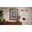 Mexican Folk Celebration Boho - Framed Print-313458343-313458340