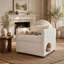 Chaise d'appoint pour animaux de compagnie avec coin caché-131248120