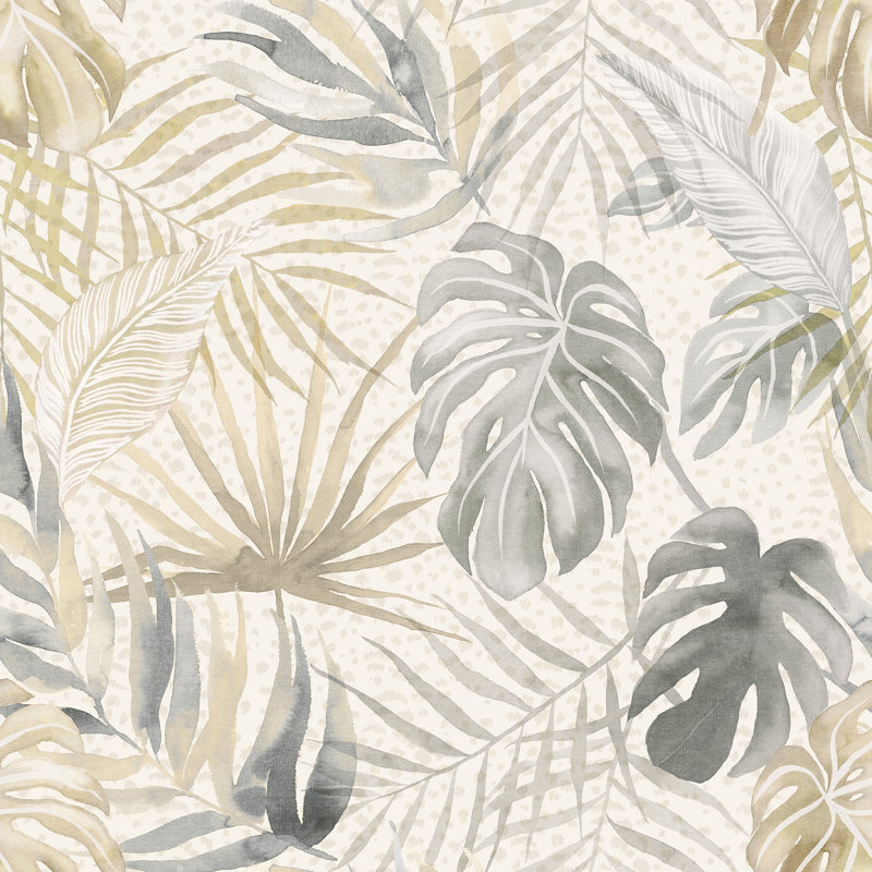 Bagnell Wallpaper Roll, Light Gray