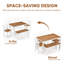Solid Wood Top Dining Set