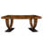 Curved Solid Wood Base Writing Desk
