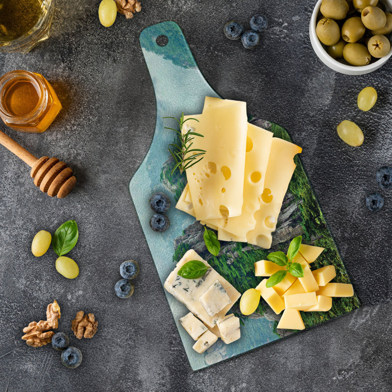 Planche à découper en verre trempé Ambesonne