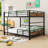Metal Bunk Bed With Safety Rai-831958646-831958644