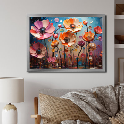 " Pink Dandelion Meadow Melody II "