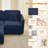 Nicholson 69.2" W Corduroy Loveseat with Ottoman and Toss Pillows-172360981