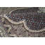 Hand-Knotted High-Quality Black and Red Area Rug