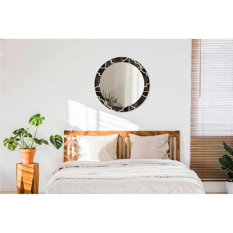 Huldar Glass Flat Wall Mirror