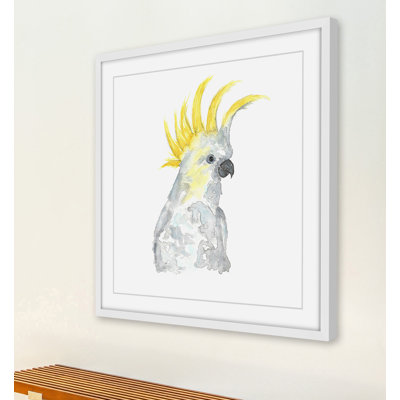 Thimble Sparrow - Single Picture Frame Painting