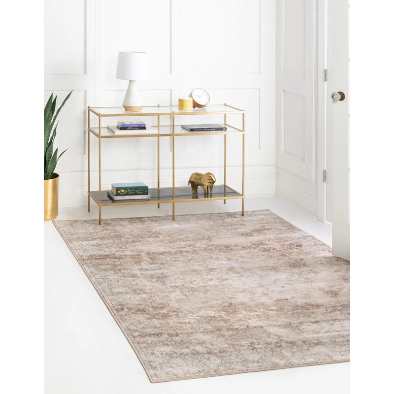 Geddis Oriental Indoor Rug, Rectangle 3'3" x 5'3"