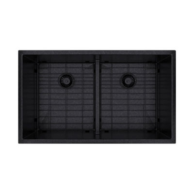 32'' L Double Bowl Stainless Steel Kitchen Sink