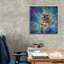 «Buldog In The Rain Puddles» par Rich Monet, art mural sur toile-637069971