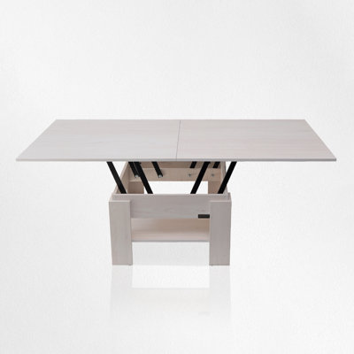 Lift-top Coffee Table  Seats 7-9 People, Laminate Finish