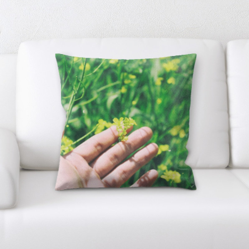 Coussin en microsuède d'intérieur Rug Tycoon, Vert