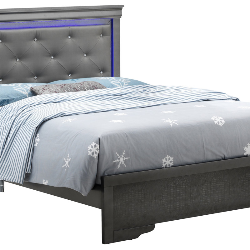 Lit Lorana G6500C-TB3, Noir, Grand
