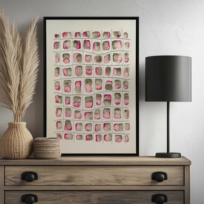 «Split Swatches II» par Michael Willett, reproduction d'art sur toile