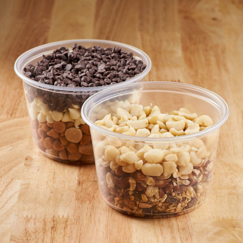 Food Storage - Set of 500 Containers and 500 Lids