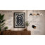 Interlocking Circles Geometric - Framed Print-1058526644-1058526645