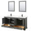 Ensemble de meuble-lavabo double autoportant 72 po avec plateau en quartz Deborah-1197896048-1197895951-1197895950