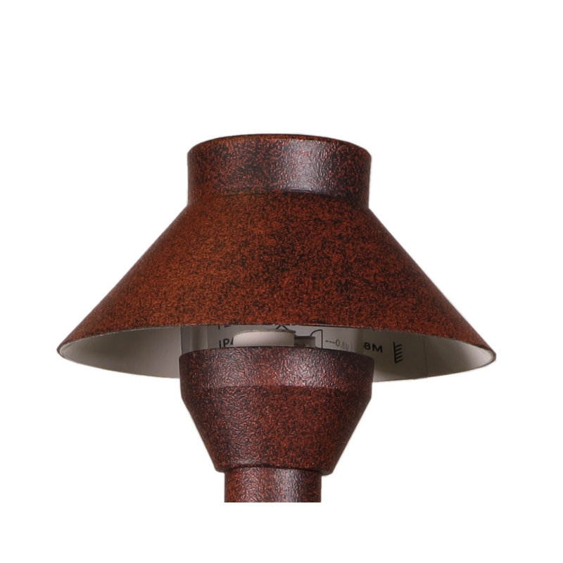 Powder Coated Finish Aluminium Pathway Light, Rust