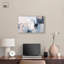 Art mural bleu, "Blue Rapture I" par Art Remedy-115108011-115108007