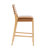 Lingard 29" Seat Height PU Leather Bar Stools With Rubberwood Frame