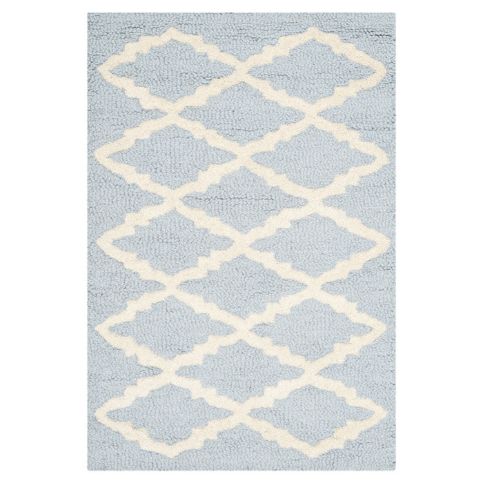 Cannen Hand Tufted Wool Geometric Rug