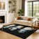 Premium Machine Washable Ingrassellino AMF1826 Happy Snowmen Holiday Rug