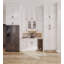 Armoire murale moderne de style shaker de 30 po, cadre en bouleau massif, boîte en contreplaqué de placage de bouleau, finition à base d'eau matte douce, tablette réglable