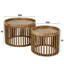 Kimmel Solid Wood Drum Coffee Table