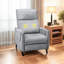 Fauteuil inclinable électrique à 2 points de massage avec moteur silencieux-605790219