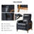 29" W Top Grain Leather Power Recliner-108646803