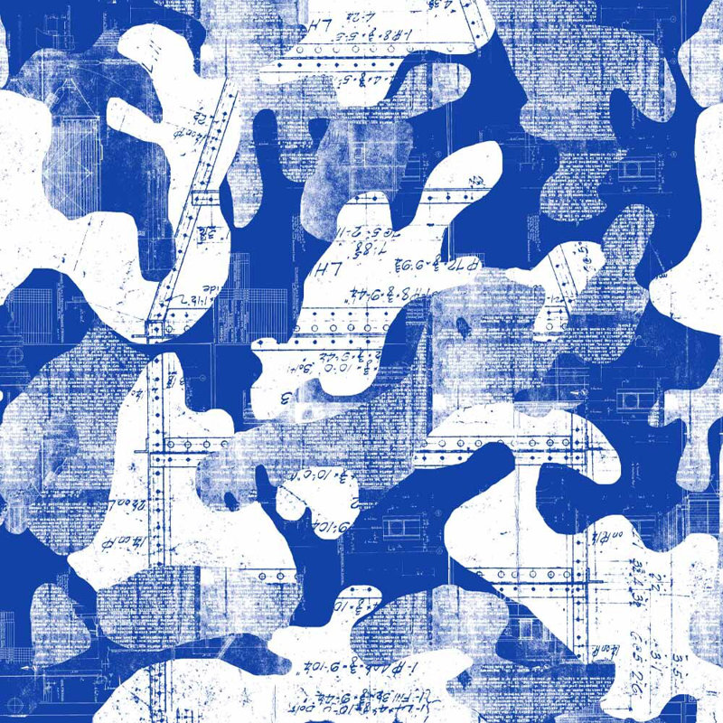 Escape, Paper, China Blue