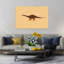 Rebbachisaurus Reba the Cowgirl Dinosaur Texture Contemporary Wall Art Print 1 Piece Wrapped Canvas Wall Art-1200828329
