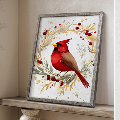Christmas Holiday Art CMLXVIII Framed Print - Solid Wood XMA171748