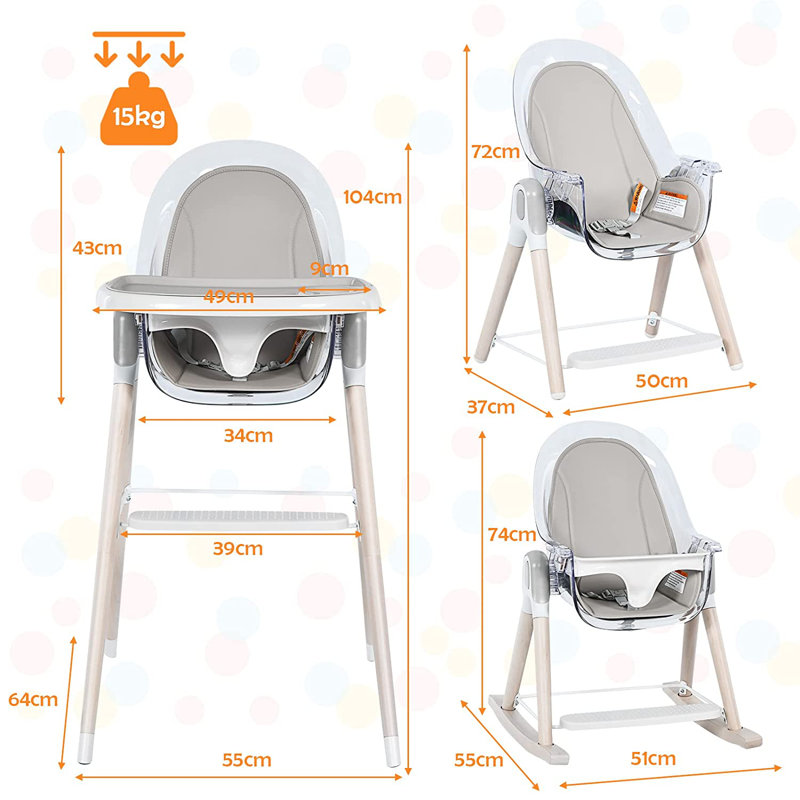 Slavkov High Chair