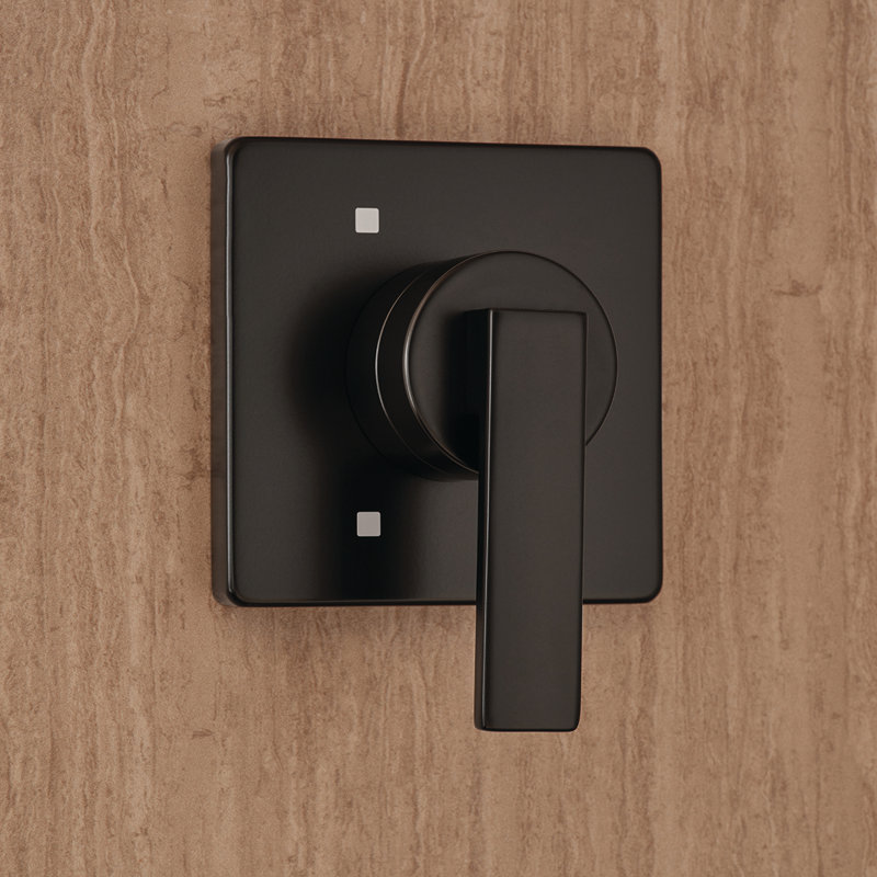 Garniture de valve de transfert Lura, Noir mat