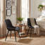 Chaise d'appoint moderne en similicuir avec pieds en métal-2038880895