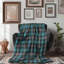 Elegant Plaid - Couverture sherpa de qualité supérieure 1 pièce-100496926