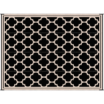 Tapis de camping extérieur réversible 9 pi x 12 pi imperméable avec sac de transport, pour terrasse, pique-nique, plage, tapis de patio noir portatif, cour