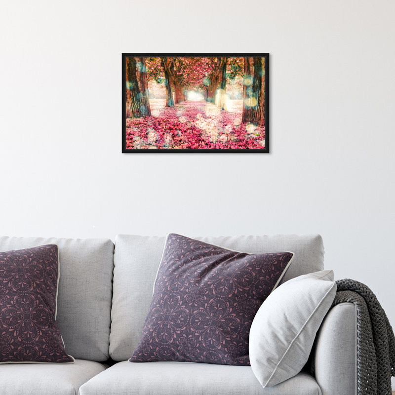 Beautiful Day - Impression sur toile tendue, Cadre noir, H 11 po x l 16 po