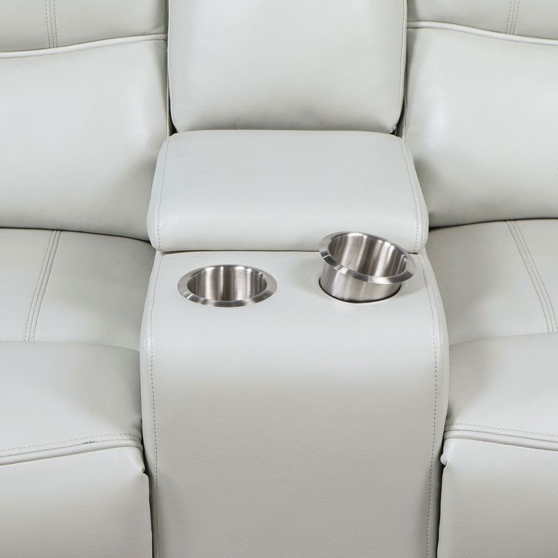 Causeuse inclinable grise, Gris