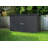 Absco Premier Metal 10' W x 5' D Metal Galvanized Steel Weather Resistant Storage Shed Monument Gray-92301379