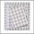 4 PCS Cal King Printed Sheet Set Gray Herringbone Check
