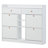 Modern Tipping Bucket Shoe Cabinet With 4 Flip Drawers-226584470