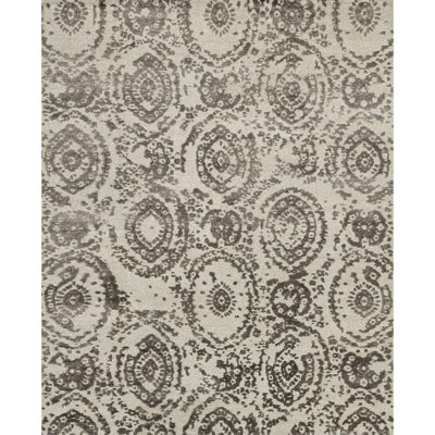 Cyrus Viscose Oriental Indoor Rug