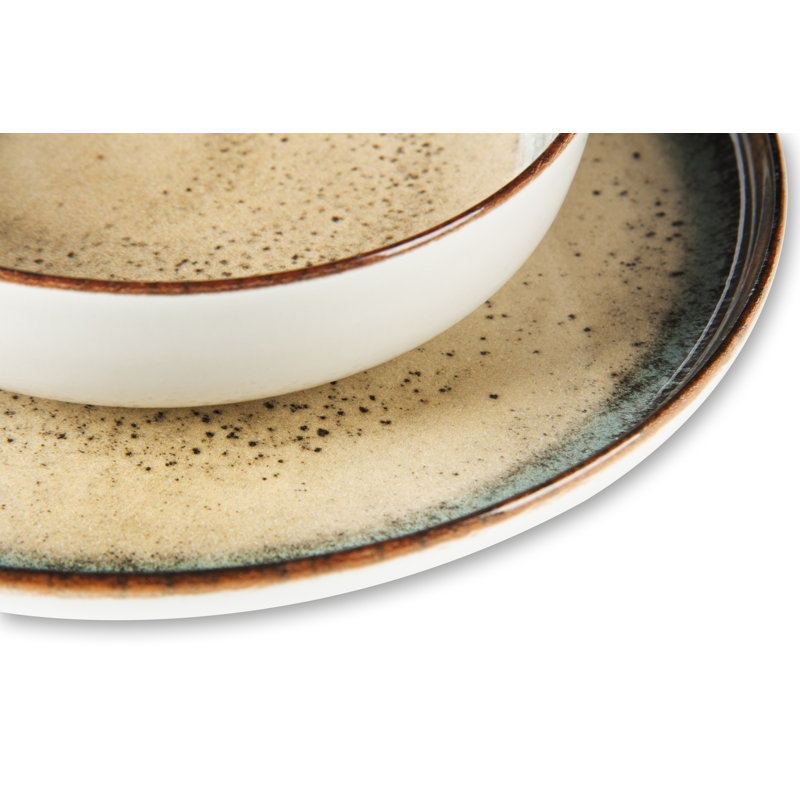 Zeus Piece Ceramic Dinnerware Set - Service for 4