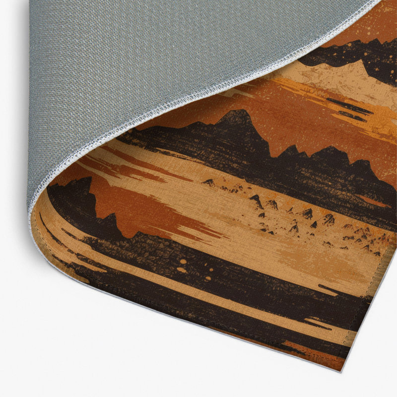 Tapis intérieur et extérieur Sagebrush Shadows, Rectangle 5 pi x 7 pi