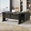 Bureau de direction en L de 63 po avec classeur (sans la chaise)-345484998