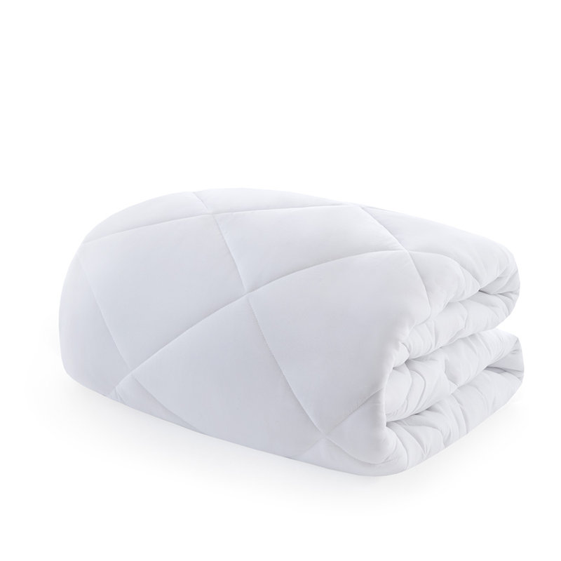 White Chartier Brushed Full XL Mattress Pad, Full XL