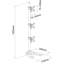 Support vertical triple pour bureau